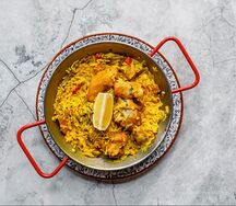 Паэлья с курицей