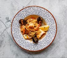 Паста с морепродуктами