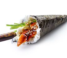 Хэндролл с угрем