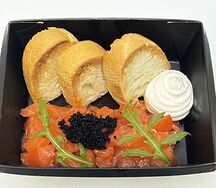 Тартар из лосося