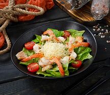 Цезарь с креветками
