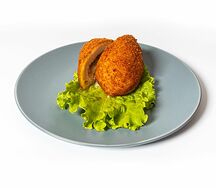 Котлета по-киевски жареная