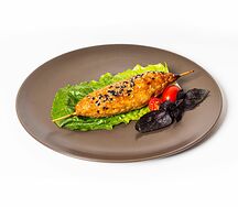 Жареный люля-кебаб из мяса птицы