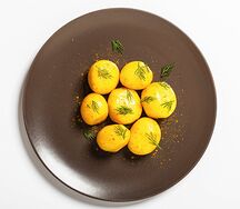 Картофель отварной с укропом