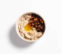Каша пшеничная на воде с сухофруктами