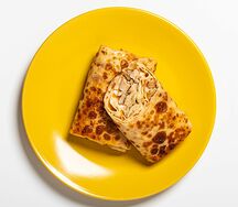 Блинчик с курицей и грибами