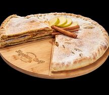 Пирог сладкий с яблоком