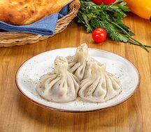 Хинкали с бараниной 
