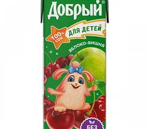 Сок Добрый Яблоко-вишня