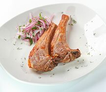 Шашлык из бараньей корейки