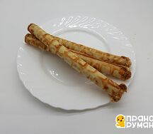 Вафельная Трубочка со сгущенкой