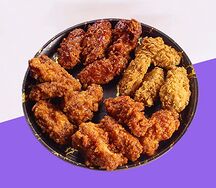 Сет 4 вкуса крыльев