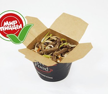 Удон с говядиной в соусе терияки