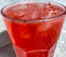 Фирменный лимонад малина-лемограсс