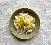 Тальятелле с курицей и грибами