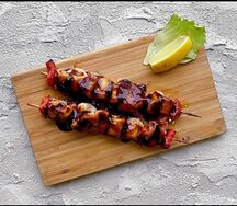 Шашлычки из кальмара