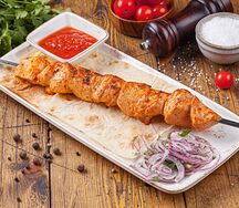 Шашлык из куриного филе