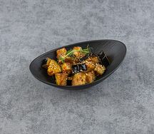 Жареные баклажаны с кунжутом