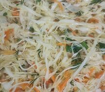 Салат с капустой