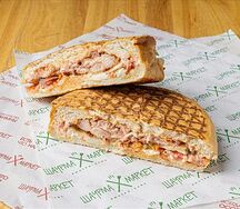 Московский гамбургер в булочке