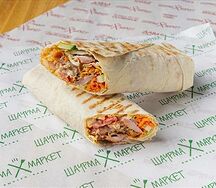 Московский гамбургер в лаваше