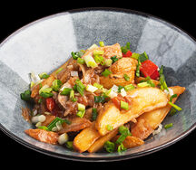 Мясная жареха