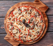 Пицца с говядиной