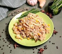 Жареный рис с морепродуктами