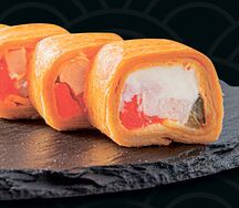 Ролл тортилья с копчёной курицей