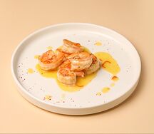 Тигровые креветки в цитрусовом соусе