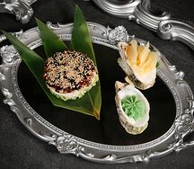 Тартар из копченого угря