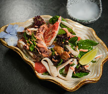 Цезарь с морепродуктами