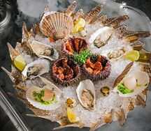 Сет из свежих морепродуктов