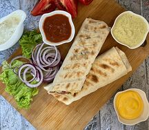 Шаурма маленькая со свининой
