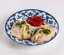Манты с рубленой говядиной