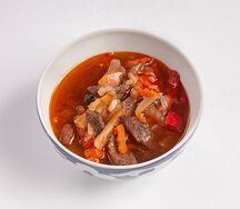 Лагман с пюре