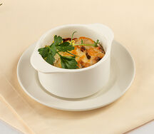 Жюльен из куриной грудки с грибами