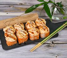 Запеченный с креветкой