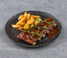Ребра в соусе BBQ