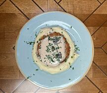 Куриная котлета с пюре