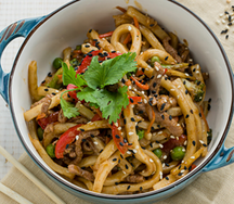 Wok с говядиной