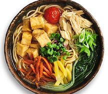 Рамэн вегетарианский с сыром Тофу