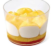 Пирожное Манго-маракуйя