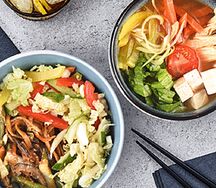 Обед вегетарианский