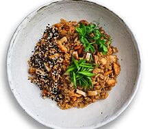 Тяхан со свининой Чашу