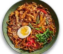 Удон с цыпленком в соусе Карри M