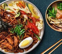 Обед с цыпленком