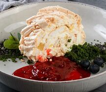 Меренговый рулет