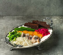 Закуска с сельдью