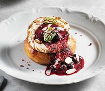 Камамбер на гриле